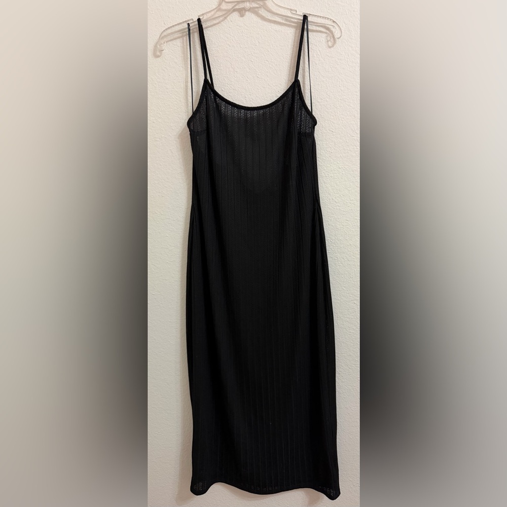 Urban Outfitters Sheer Knit Midi Dress